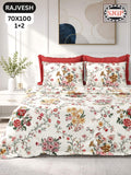 Rajvesh Bedsheet Set 70 x 100 in - 3 Pcs (Design 2018)