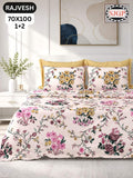 Rajvesh Bedsheet Set 70 x 100 in - 3 Pcs (Design 2019)