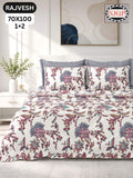 Rajvesh Bedsheet Set 70 x 100 in - 3 Pcs (Design 2021)